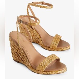 NEW EXPRESS Summer Woven Wedge Sandals 👡